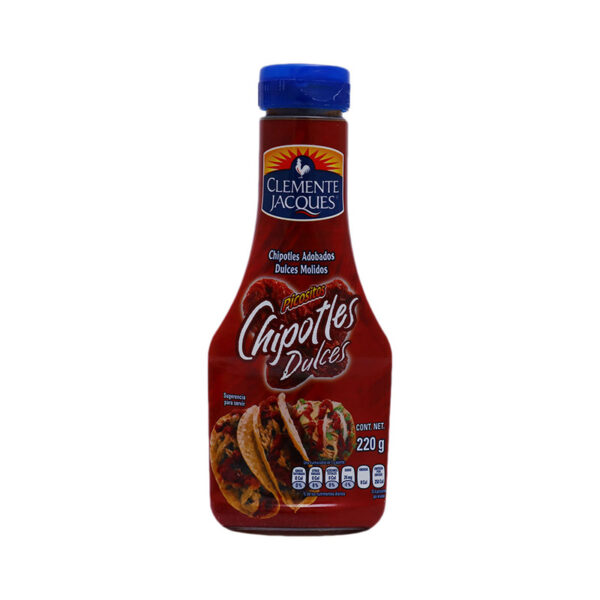 Chipotles Dulces Molidos Clemente Jacques Botella 220 g