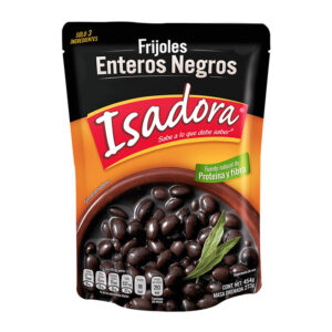 Frijoles Negros Enteros en Bolsa Isadora 454 g
